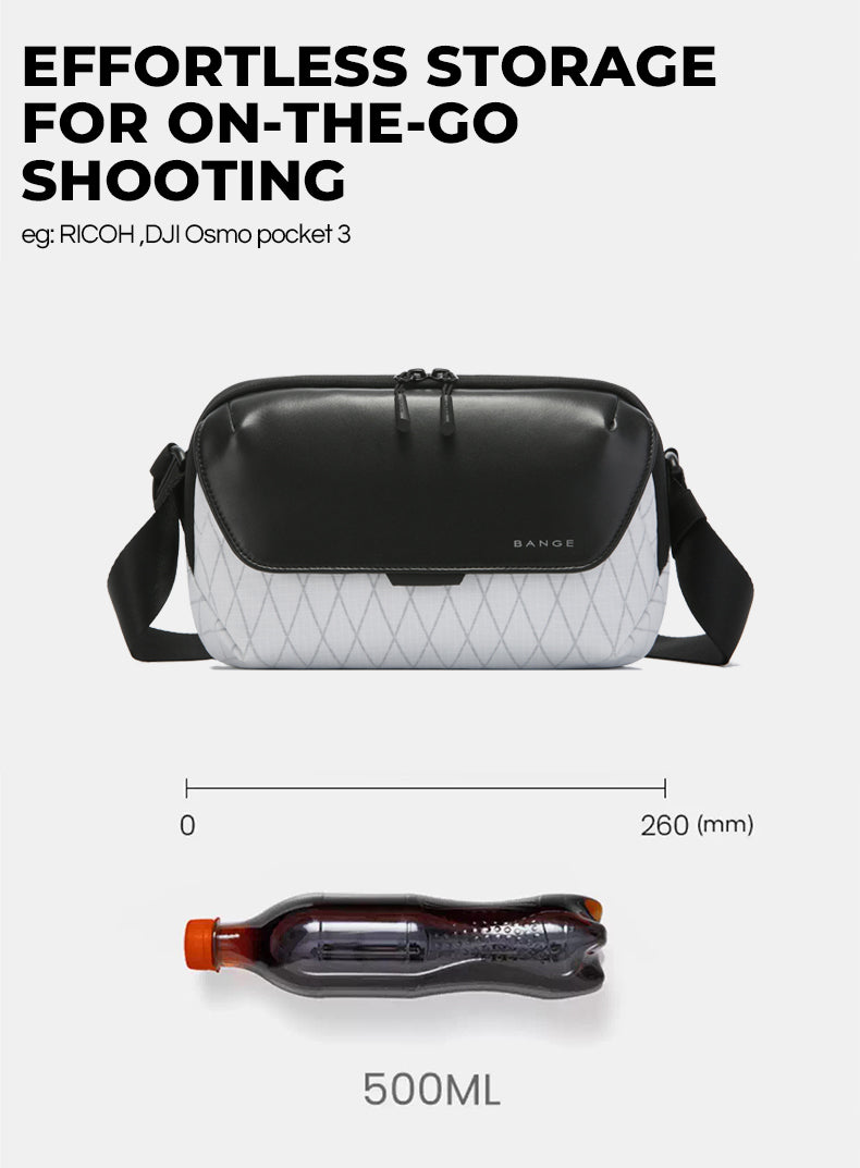 BANGE Best Selling Waterproof Lightweight Everyday Carry Crossbody Bag Chest Bag for Men