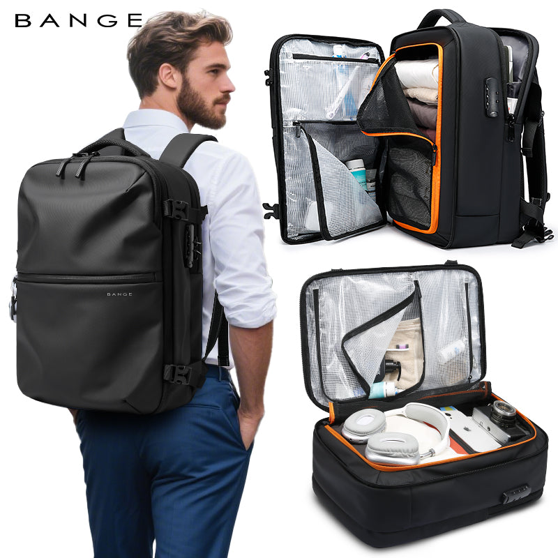 BANGE Multifunctional Waterproof Anti-theft  Backpack for Travel/School/Commuting