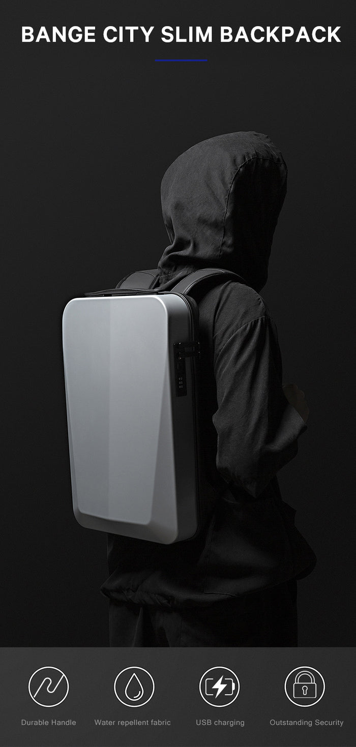 bange travel hard shell anti-theft backpack BANGE Tech Anti-theft Hard Shell Business Backpack with TSA Lock & USB – BANGE  bag