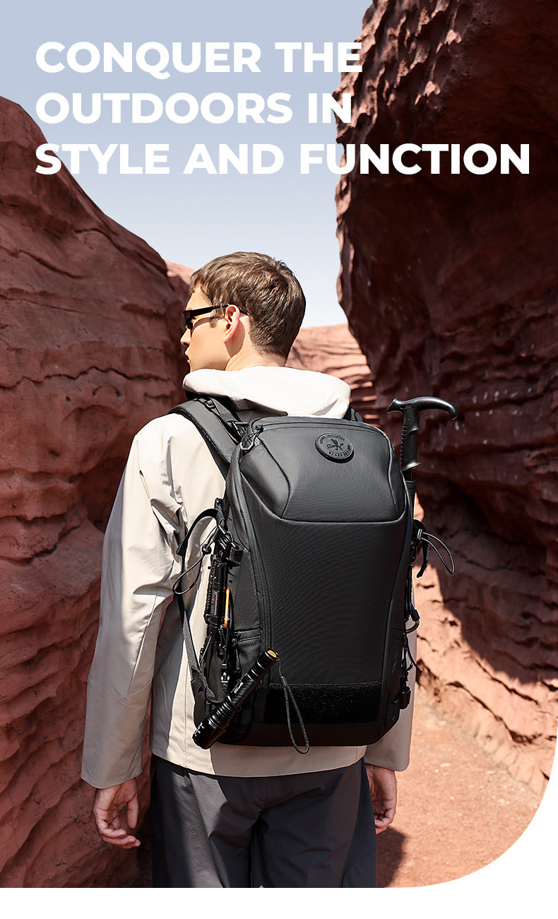 BANGE 2025 Waterproof Outdoor Backpack for Hiking Camping Travel