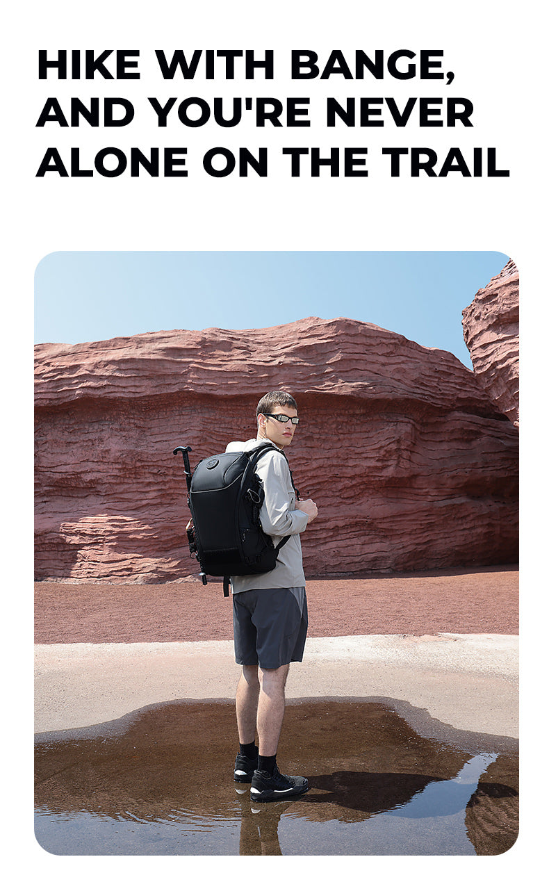 BANGE 2025 Waterproof Outdoor Backpack for Hiking Camping Travel