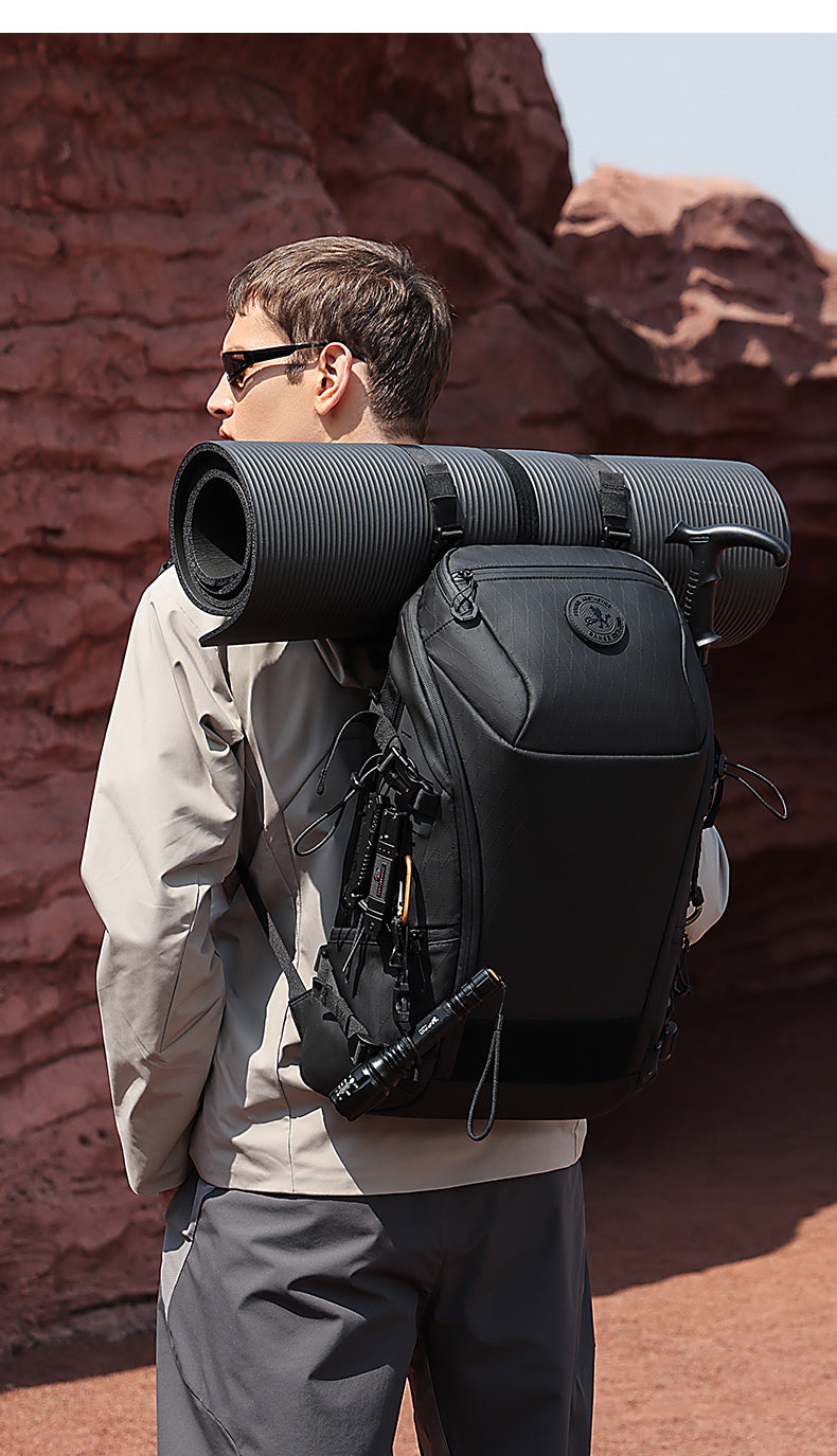 BANGE 2025 Waterproof Outdoor Backpack for Hiking Camping Travel