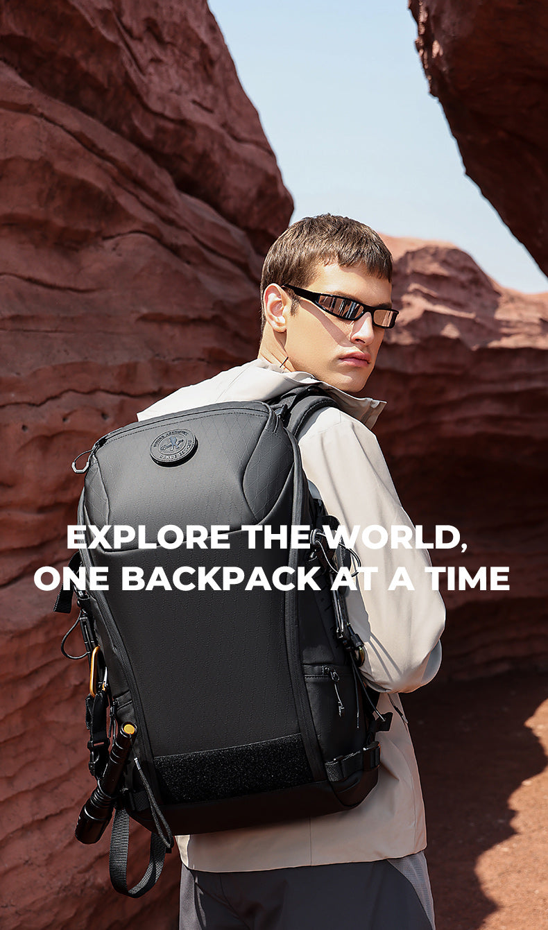 BANGE 2025 Waterproof Outdoor Backpack for Hiking Camping Travel