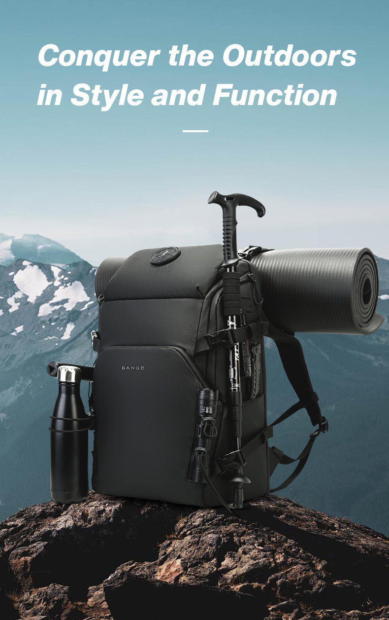 BANGE New Hot Sale Premium Large Capacity Daily 17inch Waterproof Outdoor Hiking Men Laptop Backpack