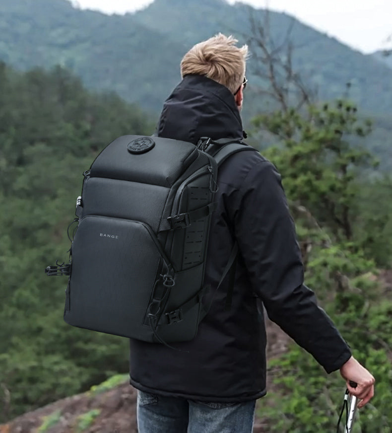 BANGE New Hot Sale Premium Large Capacity Daily 17inch Waterproof Outdoor Hiking Men Laptop Backpack