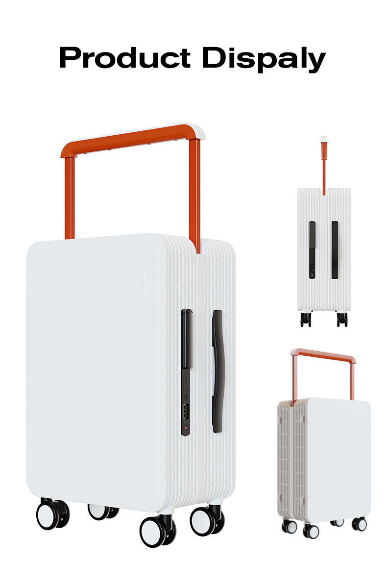 BANGE Stylish 20inch Anti-theft Carry-on Suitcase Luggage for Business Travel