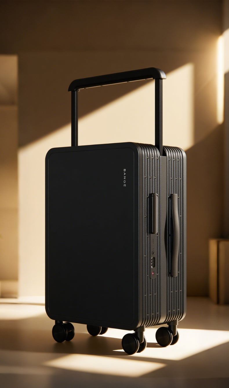 BANGE Stylish 20inch Anti-theft Carry-on Suitcase Luggage for Business Travel