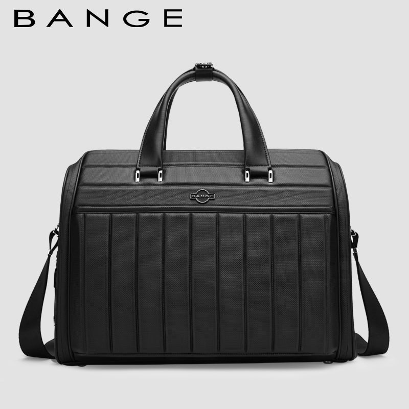 BANGE Minimalist Microfiber Waterproof Business Travel Briefcase