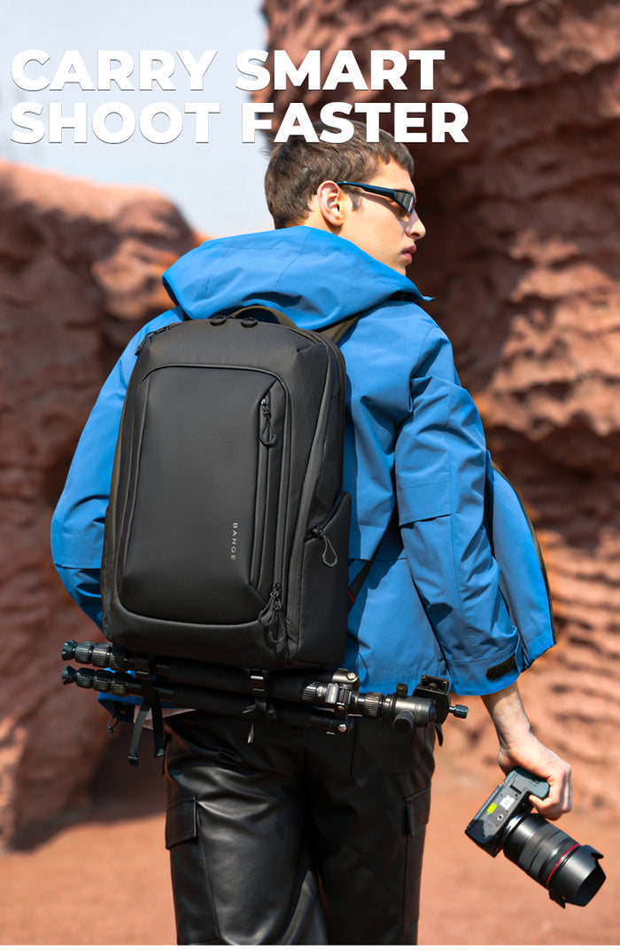 BANGE Professional Photography Bag Backpack Quick Access 15.6