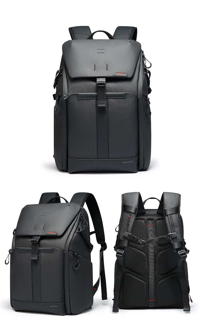 BANGE Convertible Waterproof Daily & Camera Gear Backpack with Luggage ...