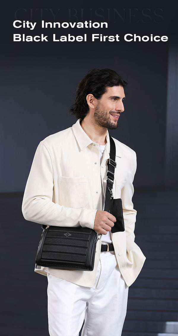 BANGE Minimalist Luxury Urban Commute Crossbody Bag