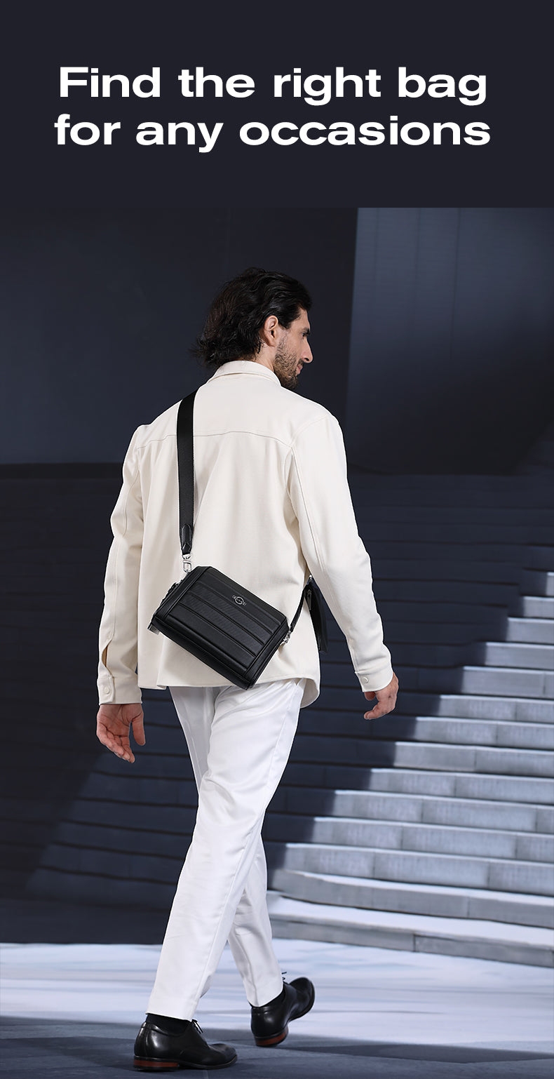 BANGE Minimalist Luxury Urban Commute Crossbody Bag