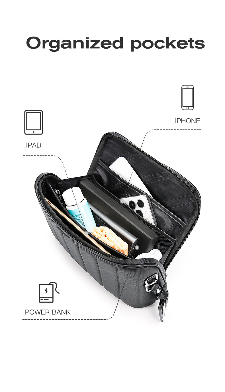 BANGE Minimalist Luxury Urban Commute Crossbody Bag