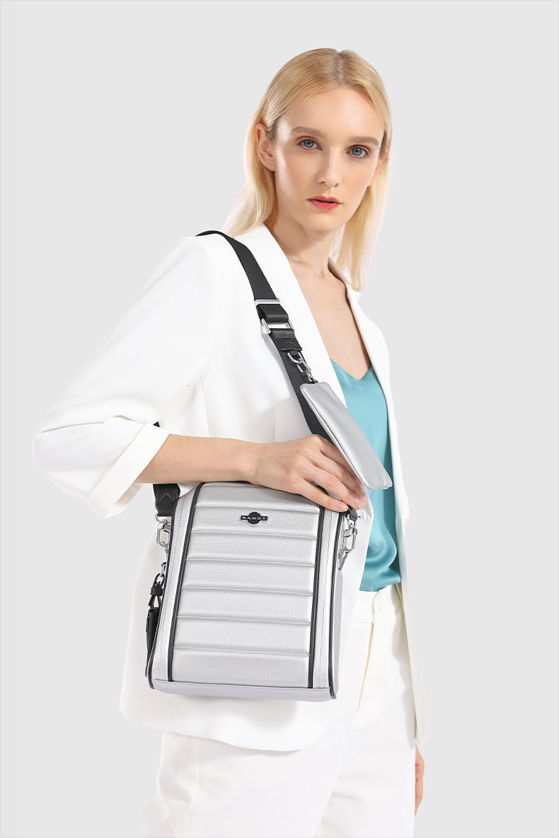 BANGE Sleek Commute & Business Travel Crossbody Bag for Men and Women