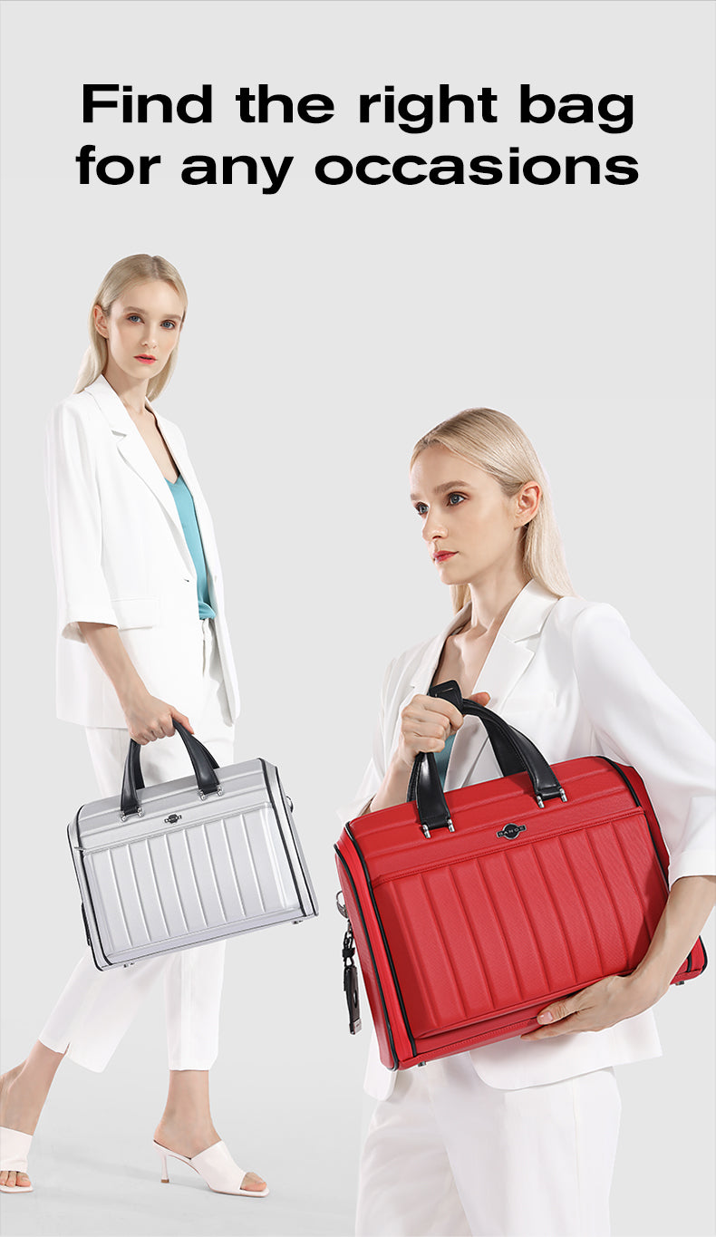 BANGE Minimalist Microfiber Waterproof Business Travel Briefcase