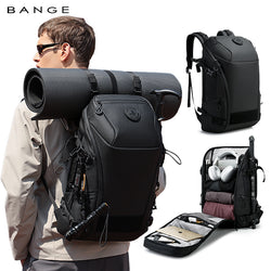 BANGE 2025 Waterproof Outdoor Backpack for Hiking Camping Travel