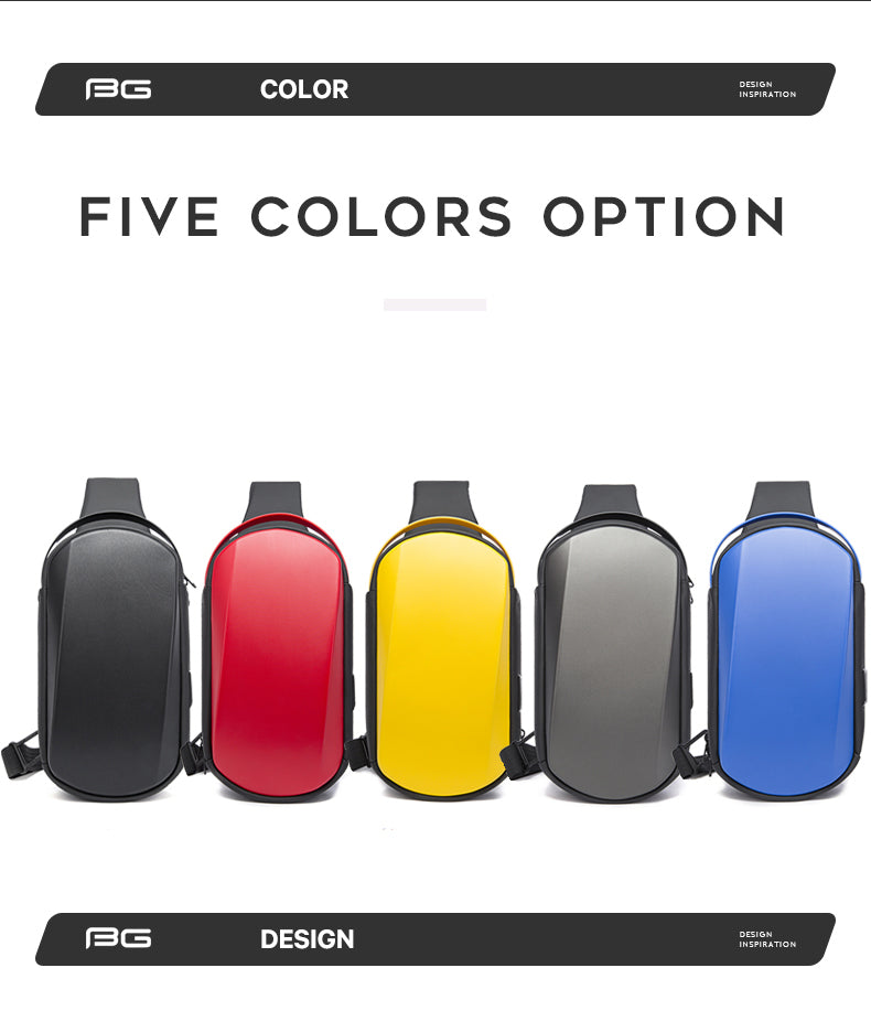 Trendy Color of Sling Bag For Men Women Of Bange 