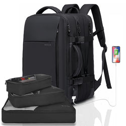 backpack travel business BANGE 45L Business Travel Backpack, Carry On Backpack Durable Converti – BANGE bag