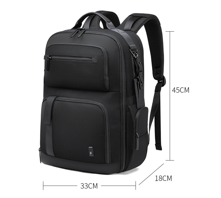 backpack or laptop bag for business school mba CAFELE 17.3 inch Backpack,School Bookbag Computer Rucksack with USB Charging Port,Water Resistant Sturdy Bagpack College Travel,Men Women Casual Daypack,Black : Electronics this is the one youll want to reach for Multifunction Backpack Men Women's Casual