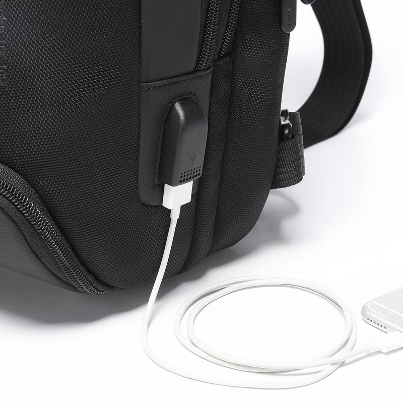 USB port: Convenient to charge your electronics devices and free your hands.