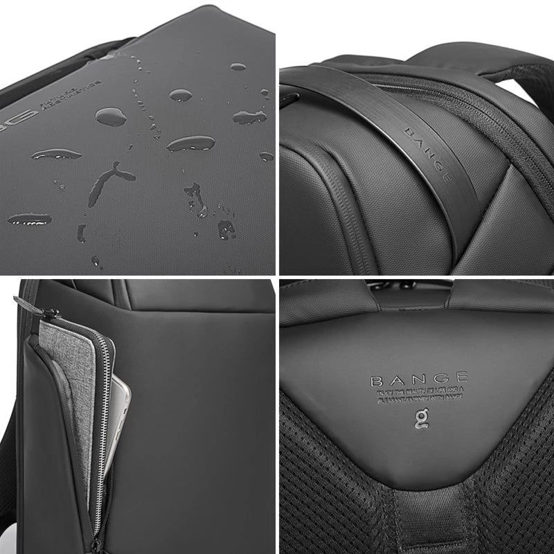 backpack to fit 15.6 laptop Bange New arrive fit for 15.6 inch Laptop Backpack Waterproof Business – BANGE bag