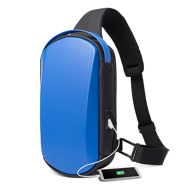 BANGE Sling Bag Waterproof blue