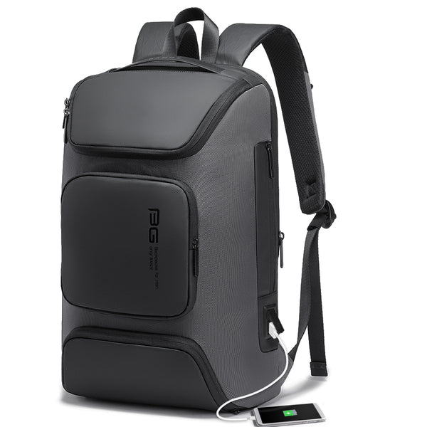 BANGE Laptop Backpack 15.6inch Business Travelling Backpack with USB Charger Port,Weekender Carry-On Backpack