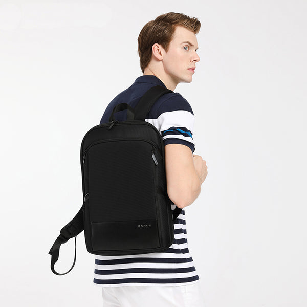 Bange Laptop Backpack 15 inch Super Slim extention  Men Anti Theft Backpack