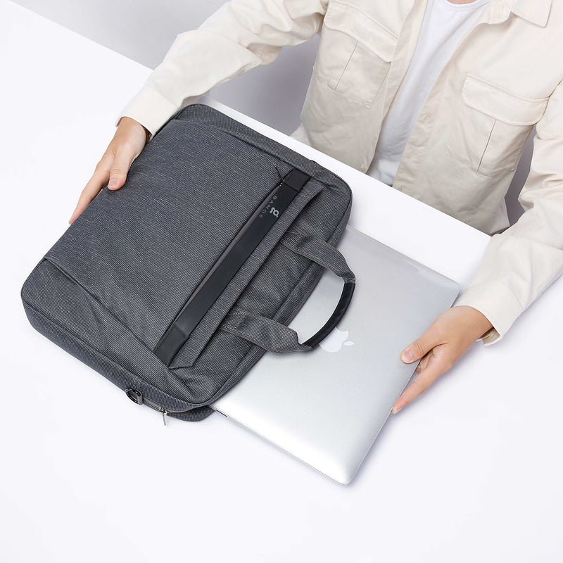 Laptop Bag,BANGE 15.6 Inch Laptop Case,Slim Computer Bag for Men Women,15 Inch Water-Repellent Messenger Shoulder Bag,Office Bag Work Bag,Laptop Briefcase for Business Office Travel