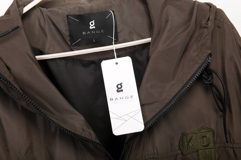 BANGE Men's Waterproof Rain Jacket Outdoor Lightweight Rain Shell Coat for Hiking,Golf,Travel