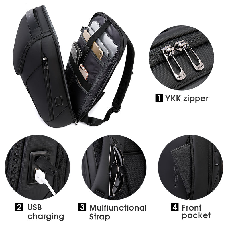 BANGE New Arrive New business 15.6 inch Laptop Backpack For Men and women