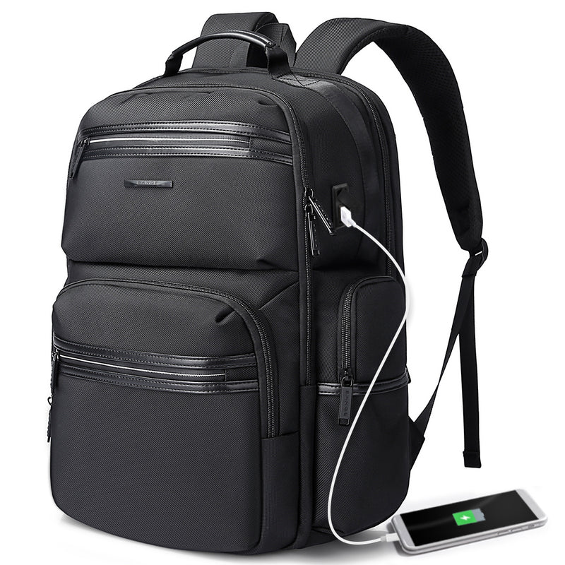 business laptop bag backpack and hand bag BANGE Laptop Backpack for Men,Business Travelling Backpacks with USB Charger Port,Weekender Carry-On Luggage Backpack
