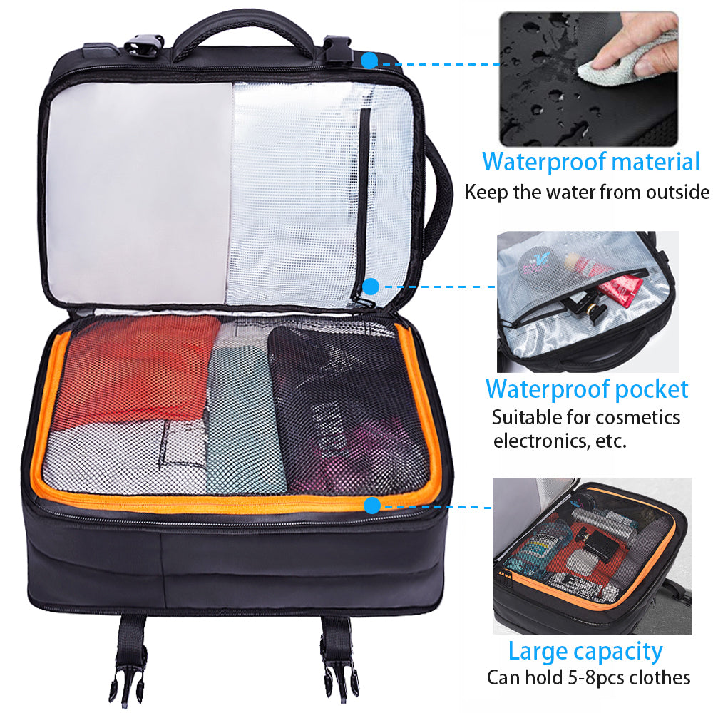 bange travel overnight backpack Large capacity expandable Laptop bag Waterproof – BANGE bag Size:1.875 inch - 1/4 oz adidas Women's Training Backpacks Multifunction Bag glasses case and so