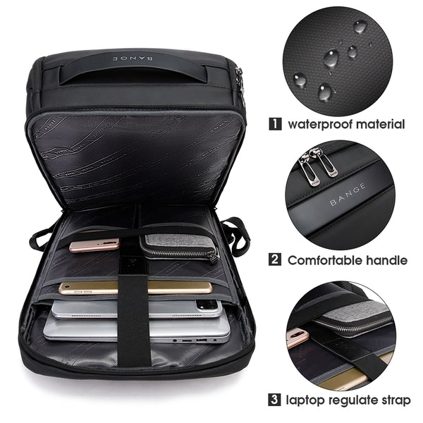 BANGE New Arrive New business 15.6 inch Laptop Backpack For Men and wo ...