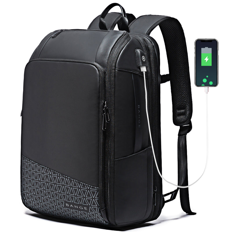 men's backpacks and travel bags BANGE Travel Backpacks,Weekender Carry On Backpack Waterproof Men's Business Laptop Backpack for 15.6inch