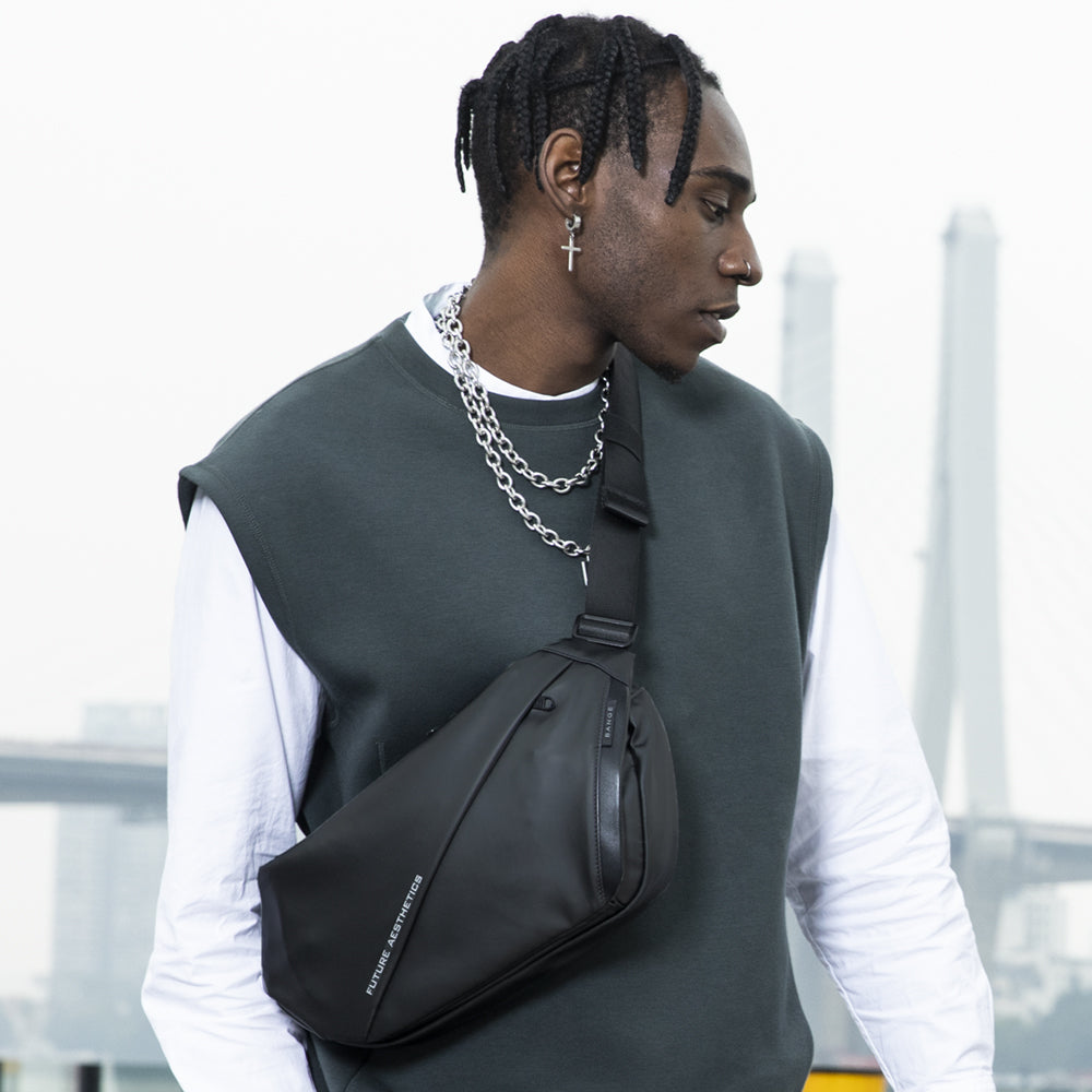 Bange New Waterproof FutureX Sling Bag Shoulder For Men Bange New Waterproof FutureX Sling Bag Shoulder For Men