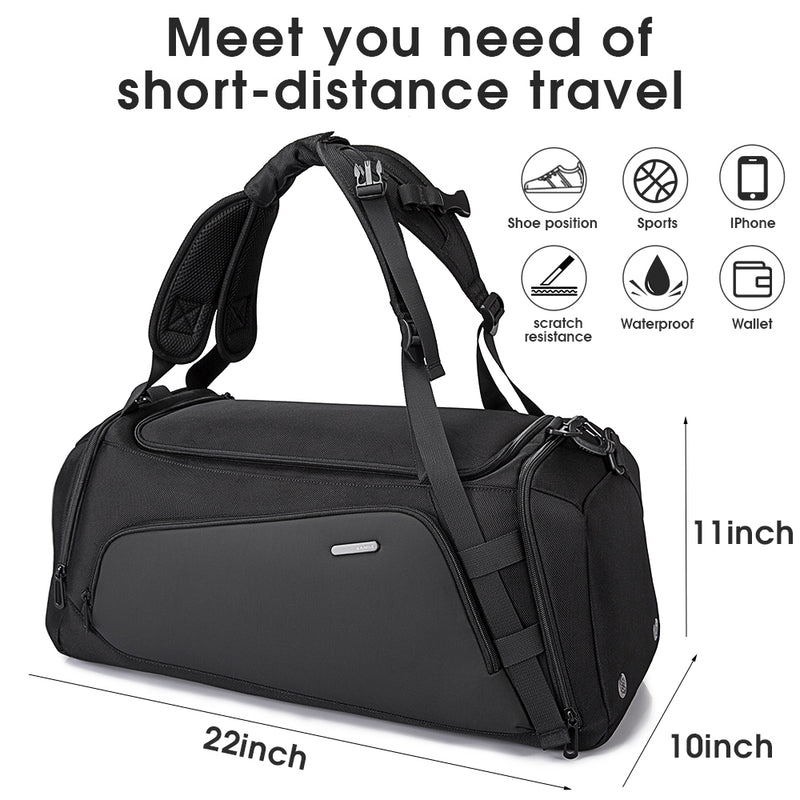 Men Handbags Fashion Sports Fitness Bag Large Capacity Short