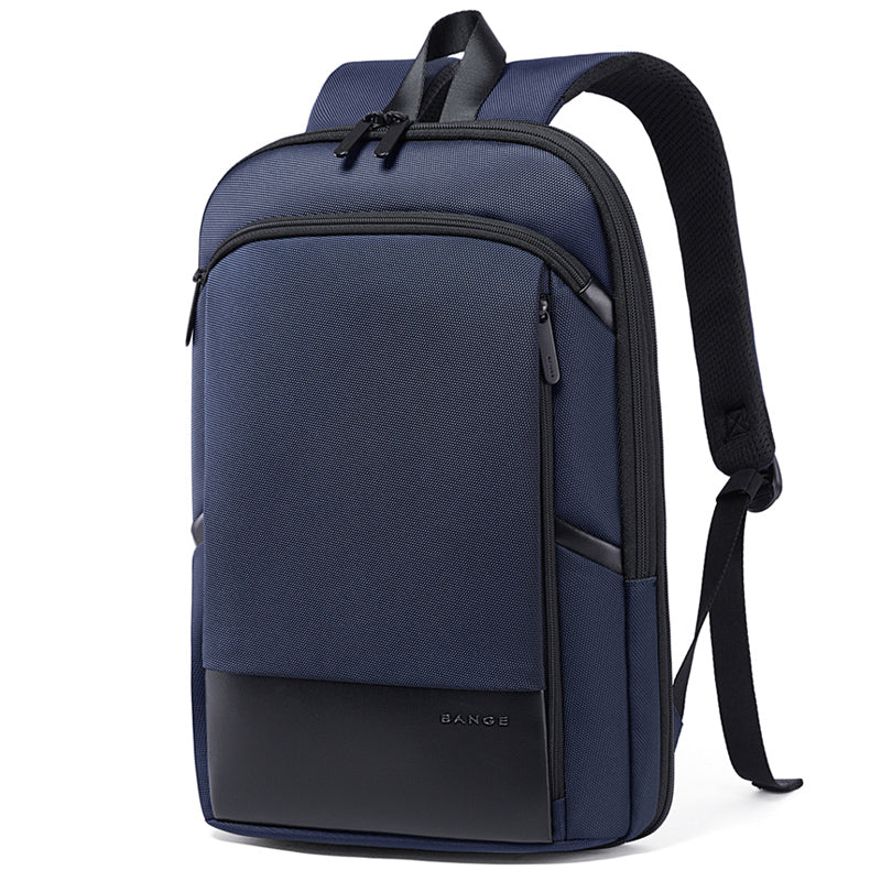 bange laptop backpack Bange Laptop Backpack 15 inch Super Slim extention Men Anti Theft Backpack, blue
