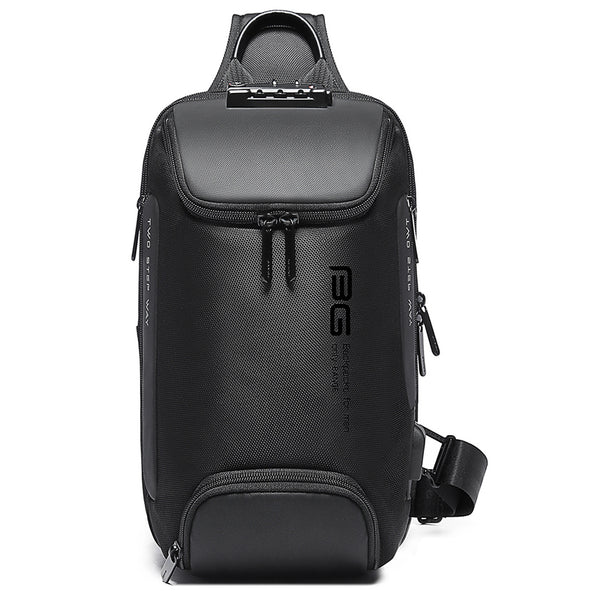 Anti-theft Sling Backpack, Multipurpose Crossbody Shoulder Bag Men's Chest Bag Waterproof Travel Hiking Daypack